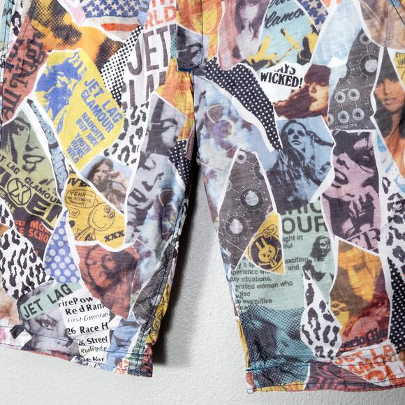 NEW Jet Lag Women’s Shorts Resortwear Travelcore Coastal Linen Blend Vacation M - Picture 6 of 11